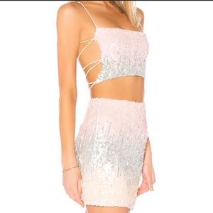 Revolve sequin 2 piece set
